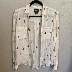 Anthropologie Button Down - Skiing